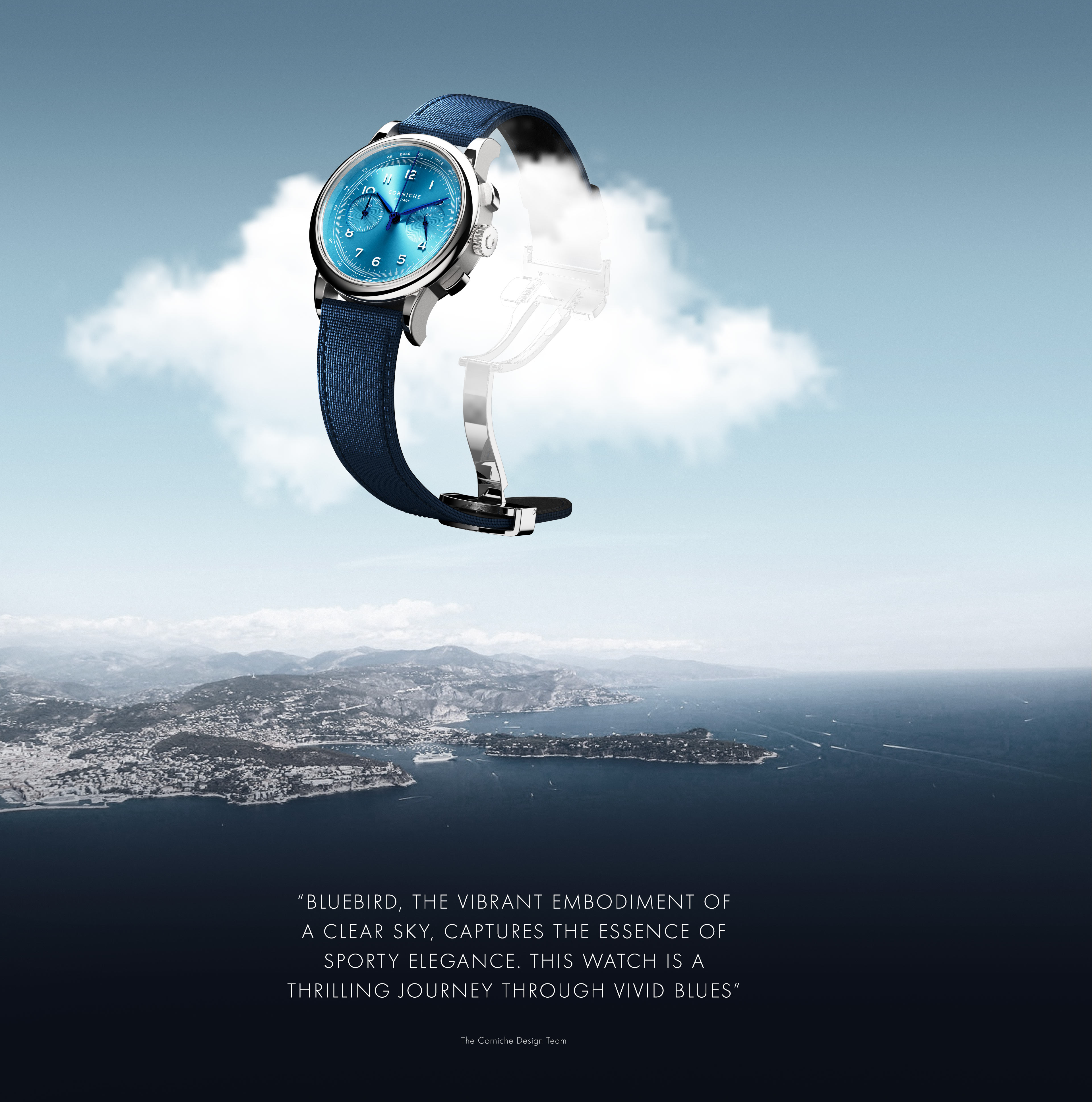 introducing the limited edition bluebird chronograph
