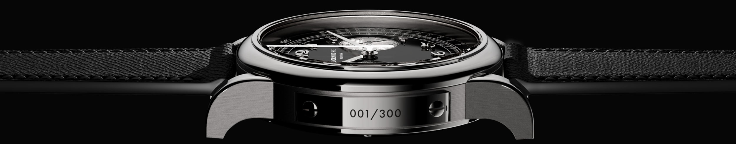 Noir Blanc Chronograph