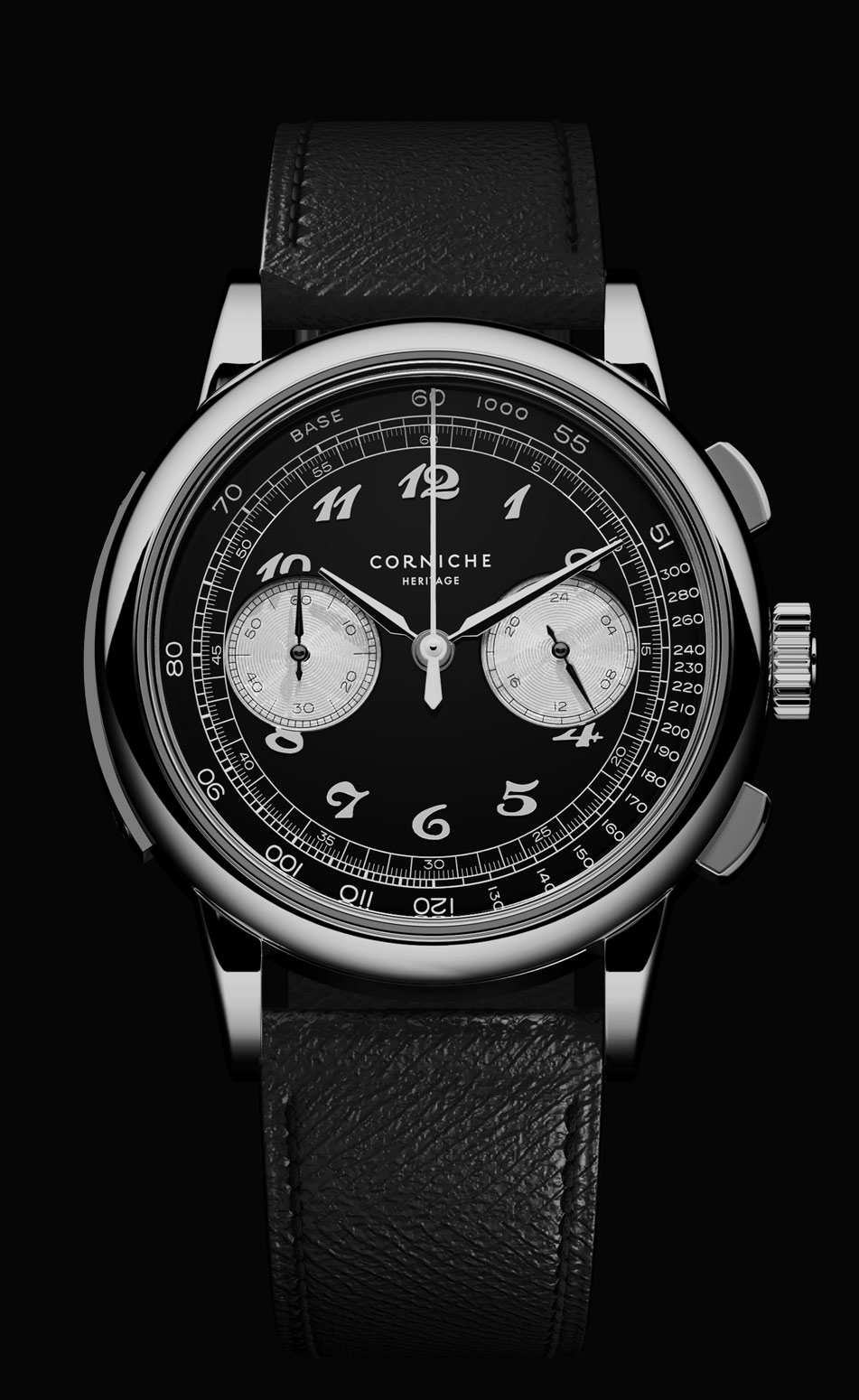 Noir Blanc Chronograph