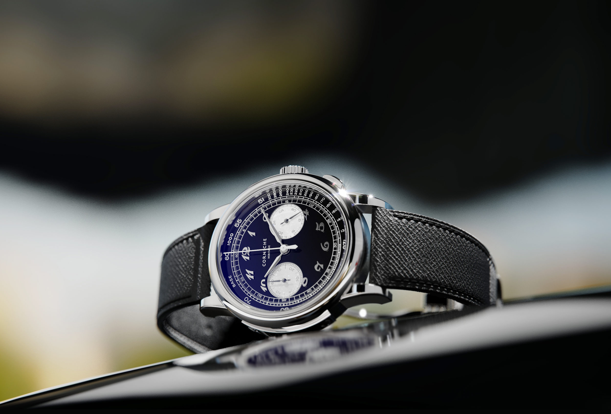 Noir Blanc Chronograph