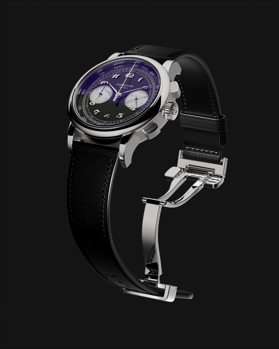 Noir Blanc Chronograph