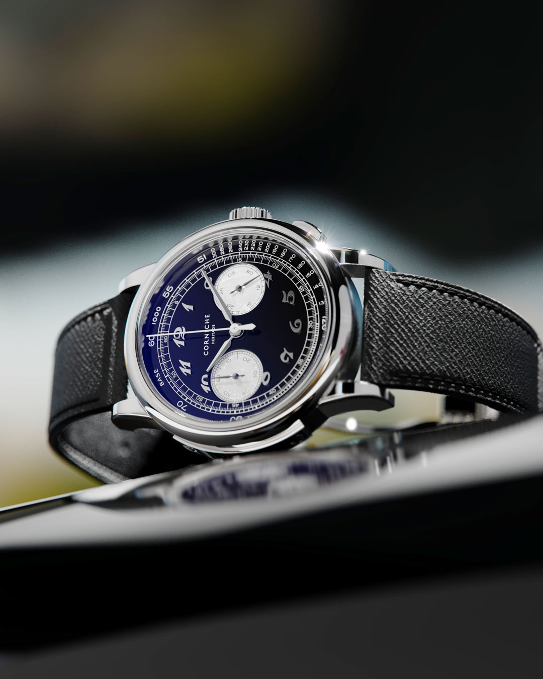 Corniche Heritage Chronograph Watch Review + Bracelet - 12&60